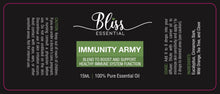 Load image into Gallery viewer, Immunity Army Oils For Health | Essential Oils | Bliss Essential
