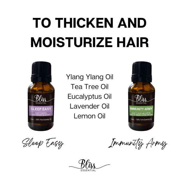 How to Thicken and Moisturize Hair with Essential Oils