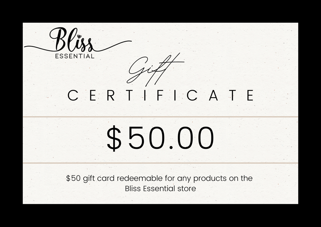 Bliss Essential Gift Card